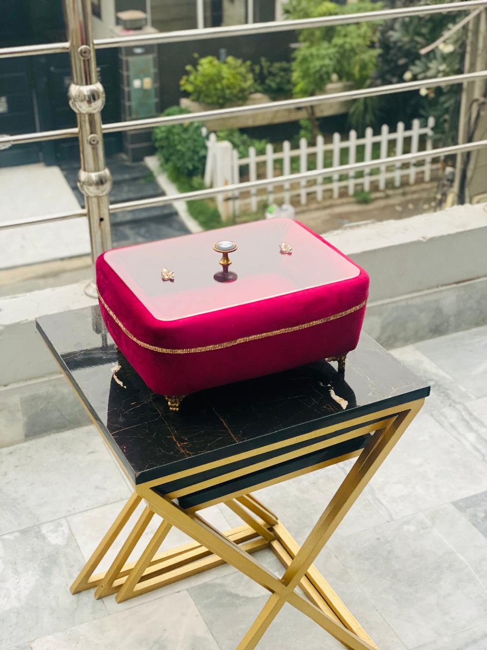 Turkish Mesh Breadox/ Decor Item