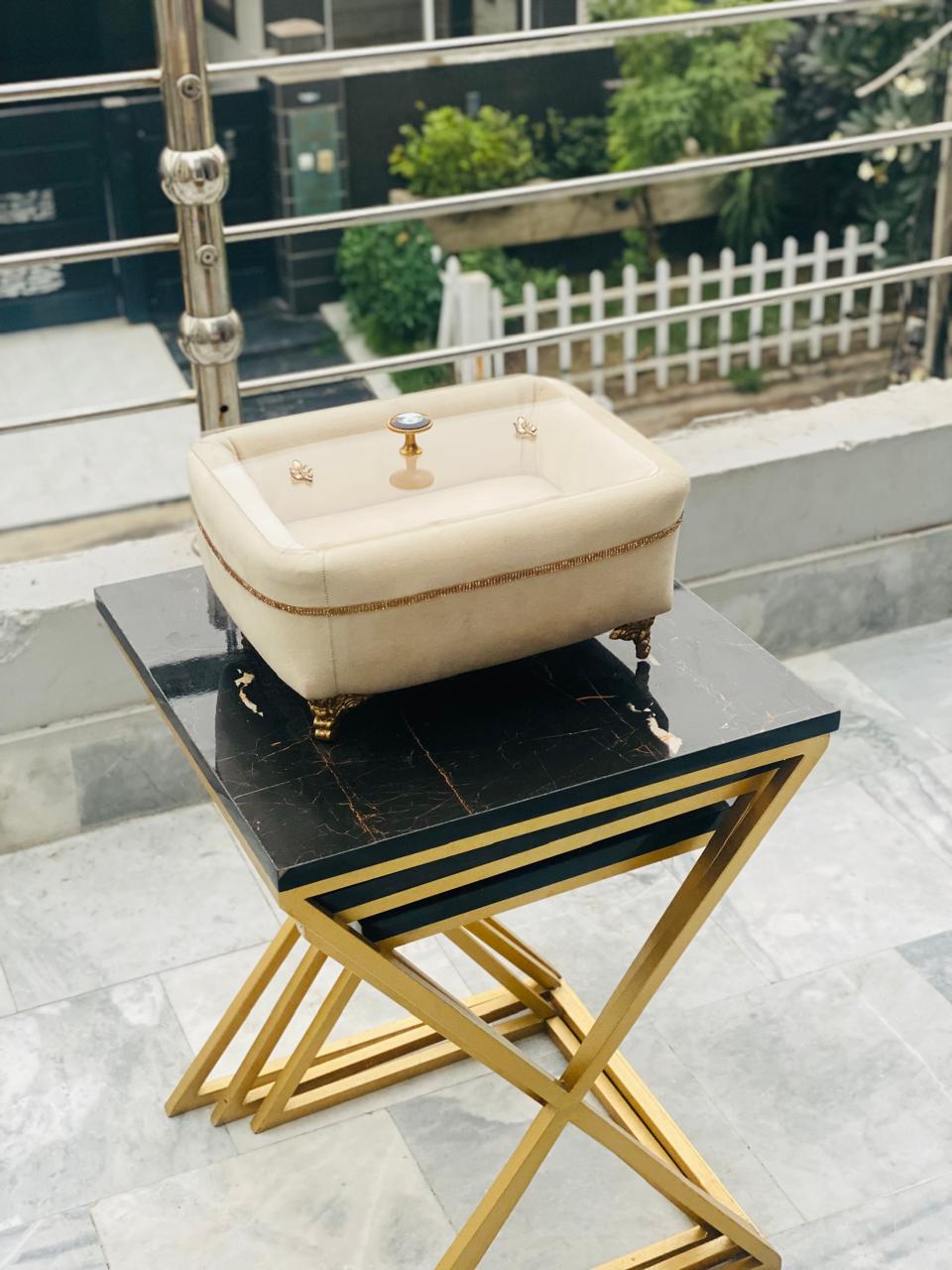 Turkish Mesh Breadox/ Decor Item