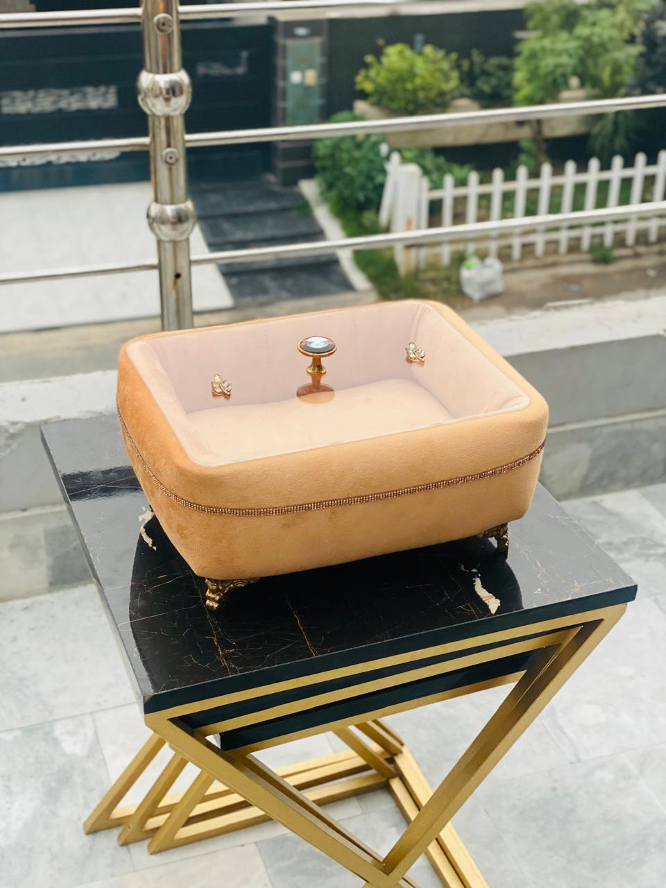 Turkish Mesh Breadox/ Decor Item