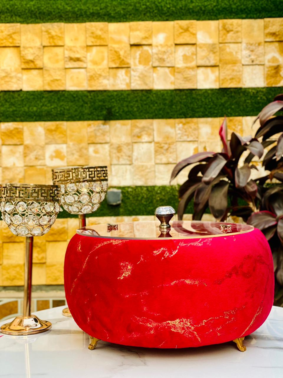 "Printed Texture Turkish Hotpot "