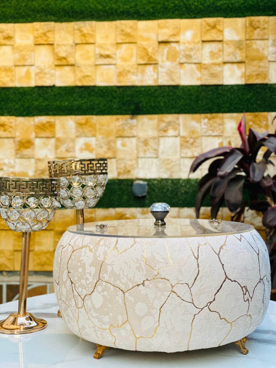 "Printed Texture Turkish Hotpot "